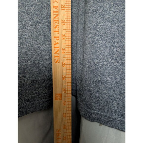 Dominos Pizza Gear Gray Button Polo Shirt Large Employee Uniform Mens Size L - Picture 4 of 8